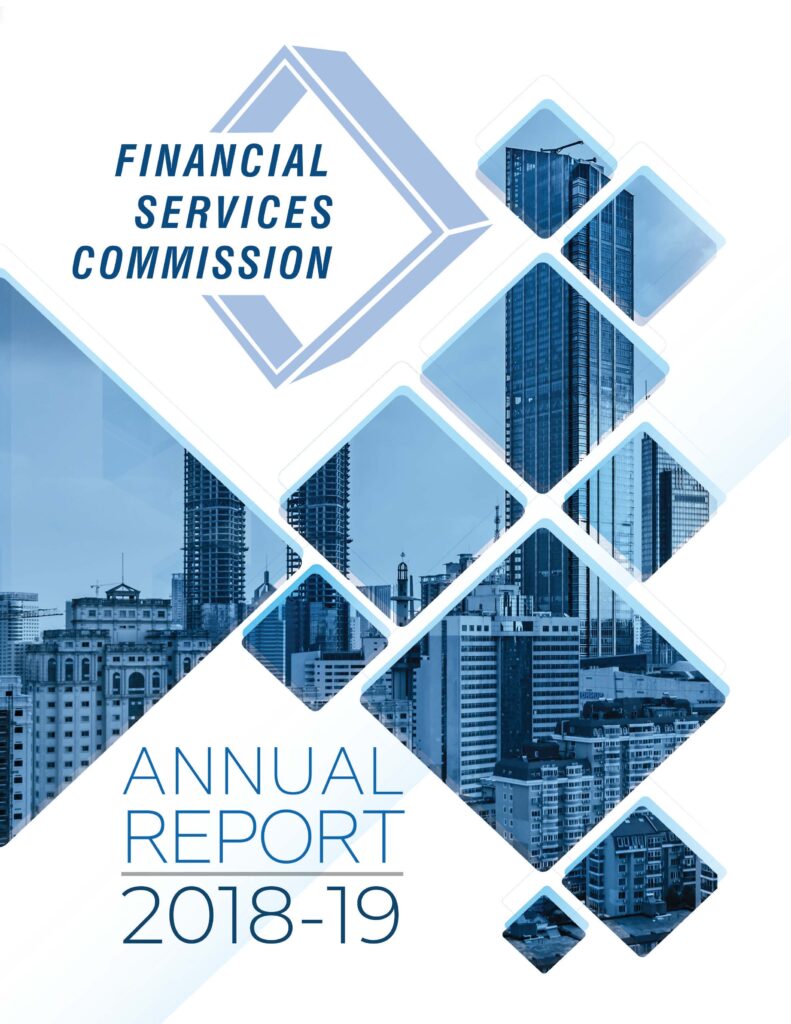 Annual Report 2018 2019 Financial Services Commission